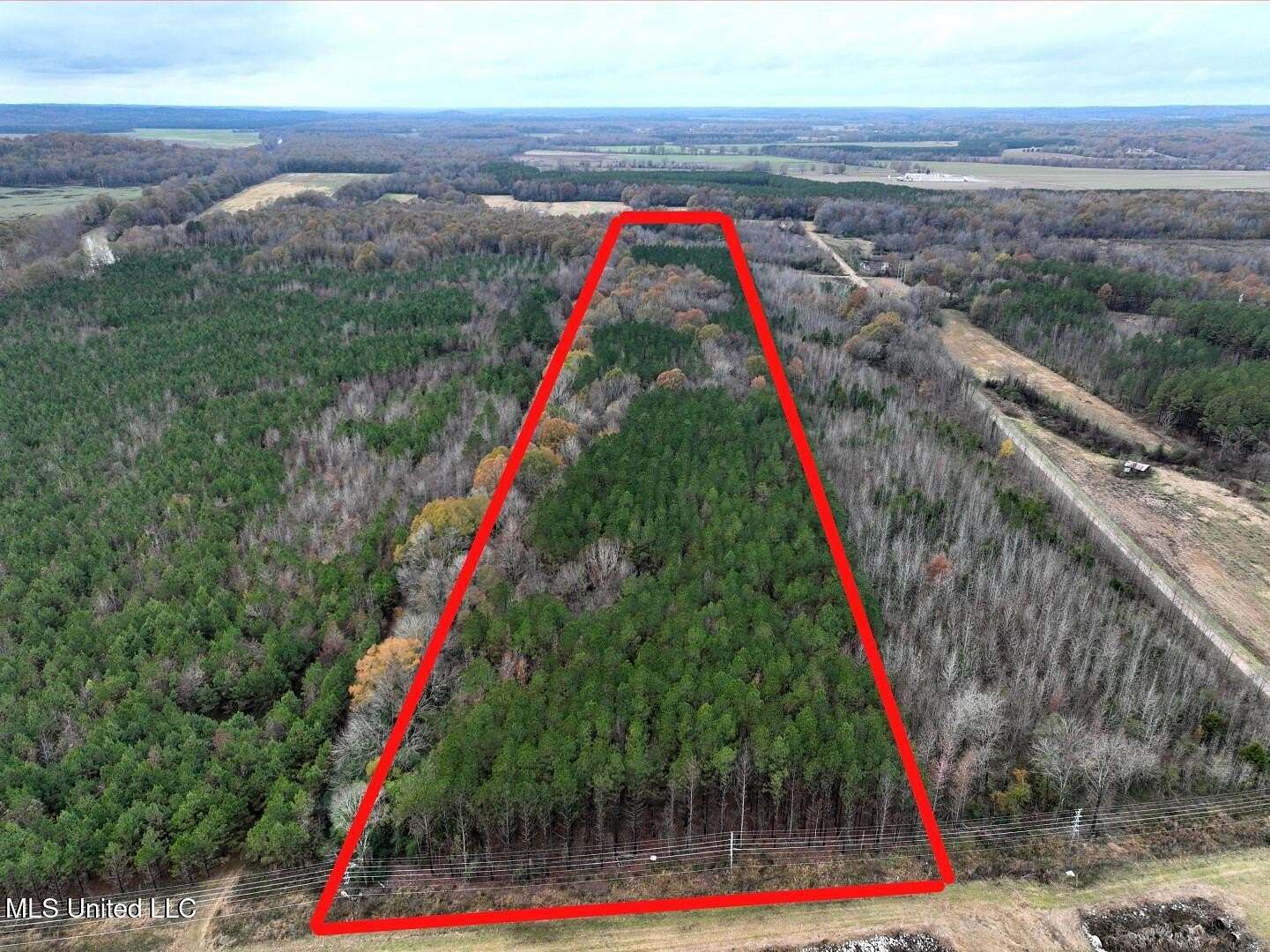 20 Acres of Recreational Land for Sale in Bruce, Mississippi