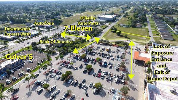 0.49 Acres of Commercial Land for Sale in Cape Coral, Florida