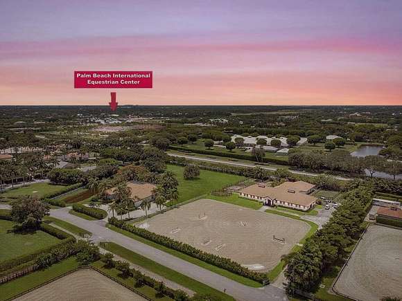 3.797 Acres of Land with Home for Lease in Wellington, Florida