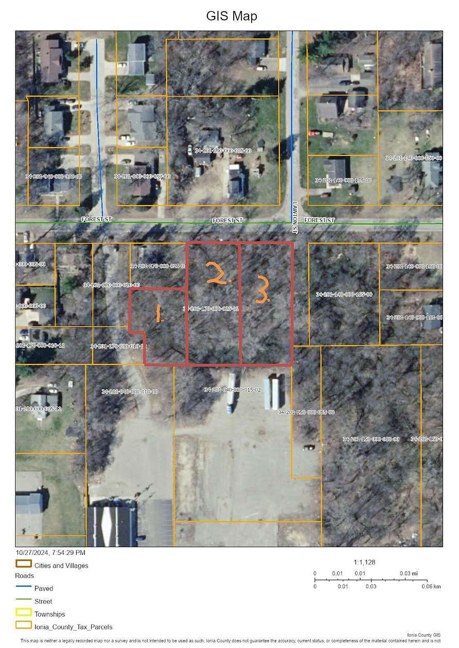 0.45 Acres of Residential Land for Sale in Ionia, Michigan