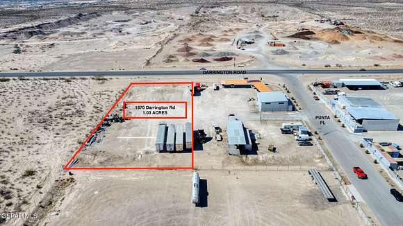 1.03 Acres of Commercial Land for Sale in Horizon City, Texas