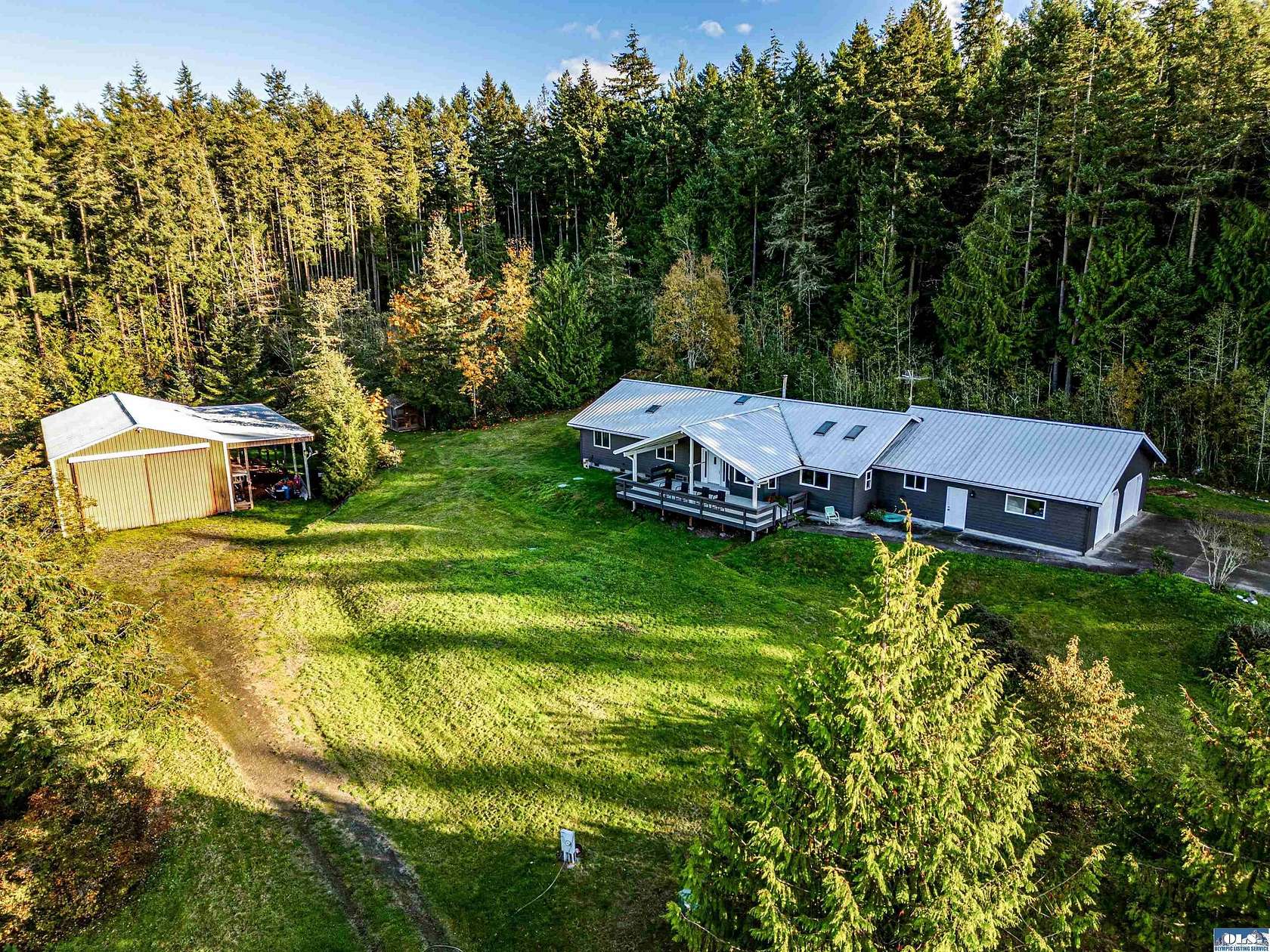 14.55 Acres of Land with Home for Sale in Sequim, Washington