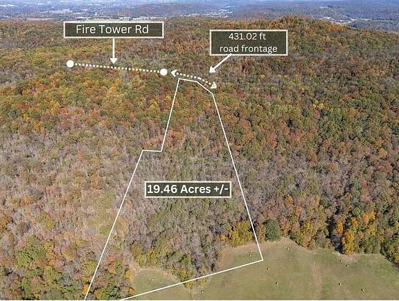 19.46 Acres of Land for Sale in Sparta, Tennessee