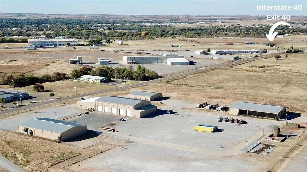 39.9 Acres of Improved Mixed-Use Land for Sale in Elk City, Oklahoma