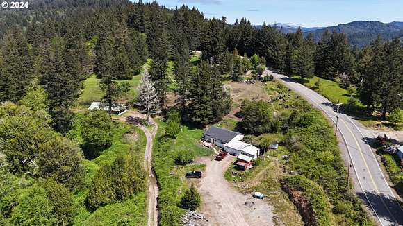 4.4 Acres of Residential Land with Home for Sale in Brookings, Oregon