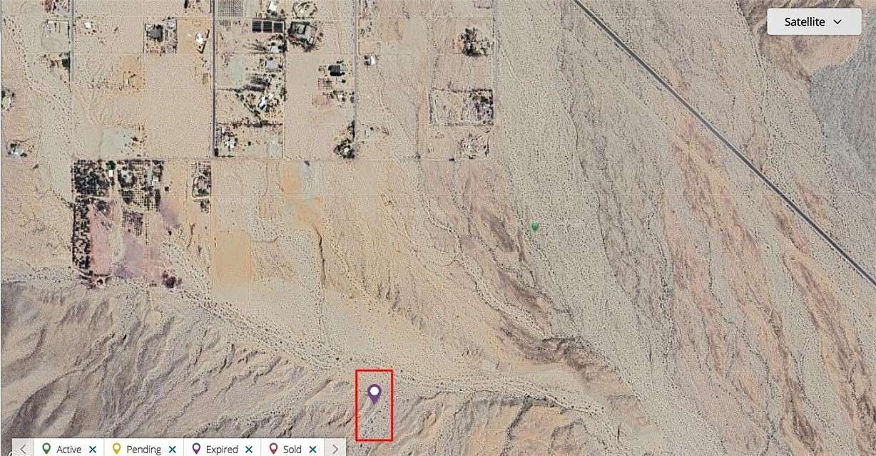 5 Acres of Land for Sale in Desert Hot Springs, California