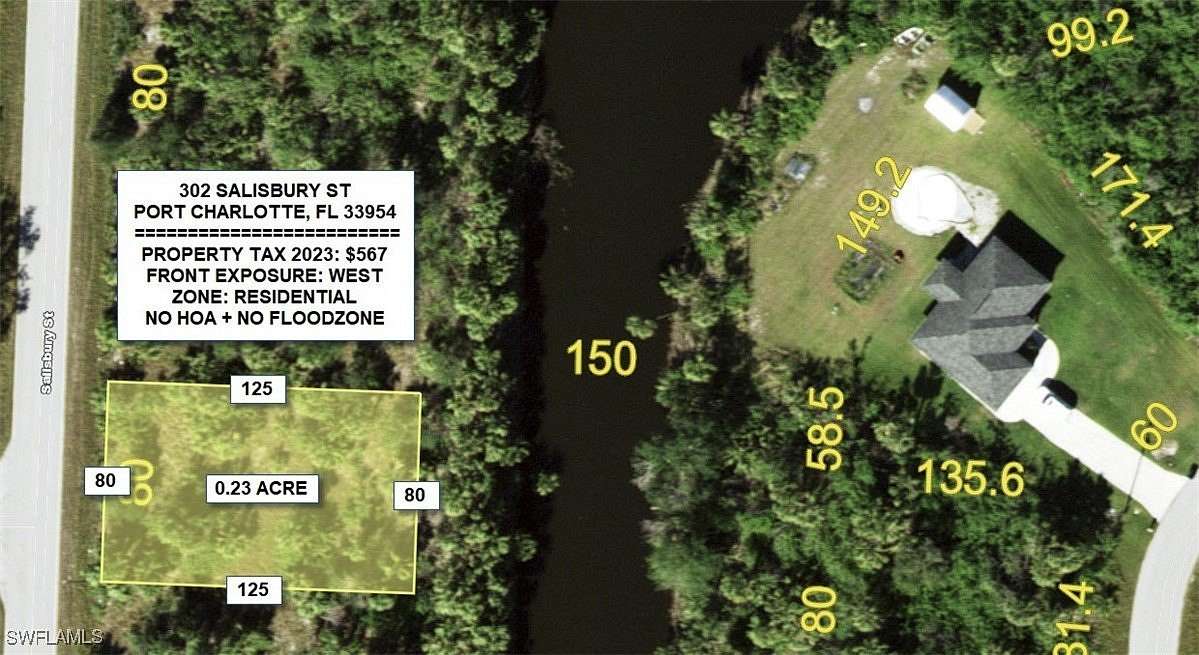 0.23 Acres of Residential Land for Sale in Port Charlotte, Florida