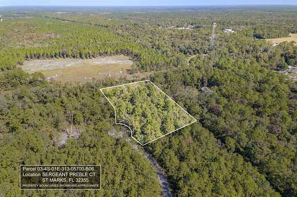 1.4 Acres of Residential Land for Sale in St. Marks, Florida