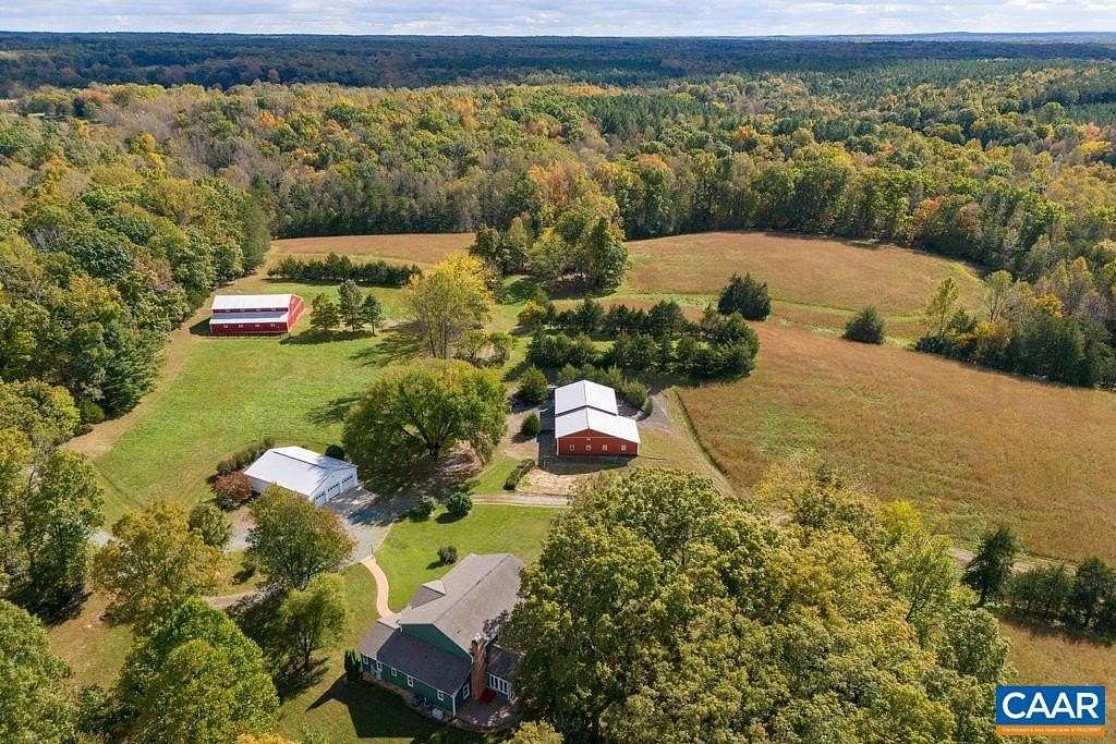 91.56 Acres of Agricultural Land with Home for Sale in Troy, Virginia