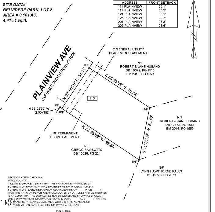 0.1 Acres of Residential Land for Sale in Raleigh, North Carolina