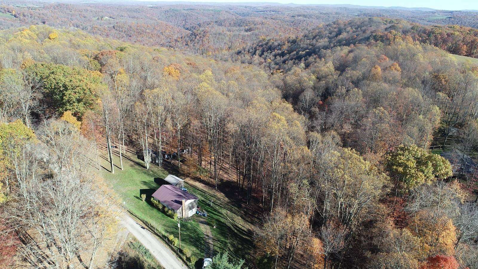 22 Acres of Recreational Land with Home for Auction in Bruceton Mills, West Virginia