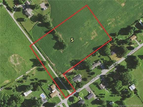 5.09 Acres of Land for Auction in Henryville, Indiana