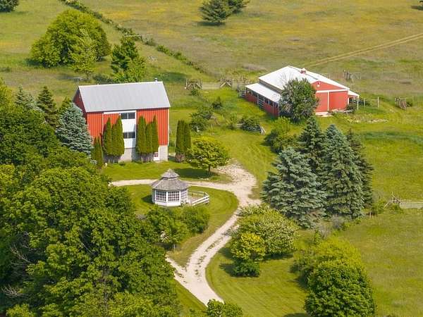 20.7 Acres of Land with Home for Sale in Egg Harbor, Wisconsin