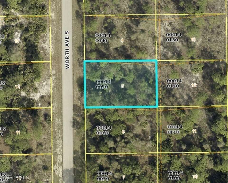 0.225 Acres of Residential Land for Sale in Lehigh Acres, Florida