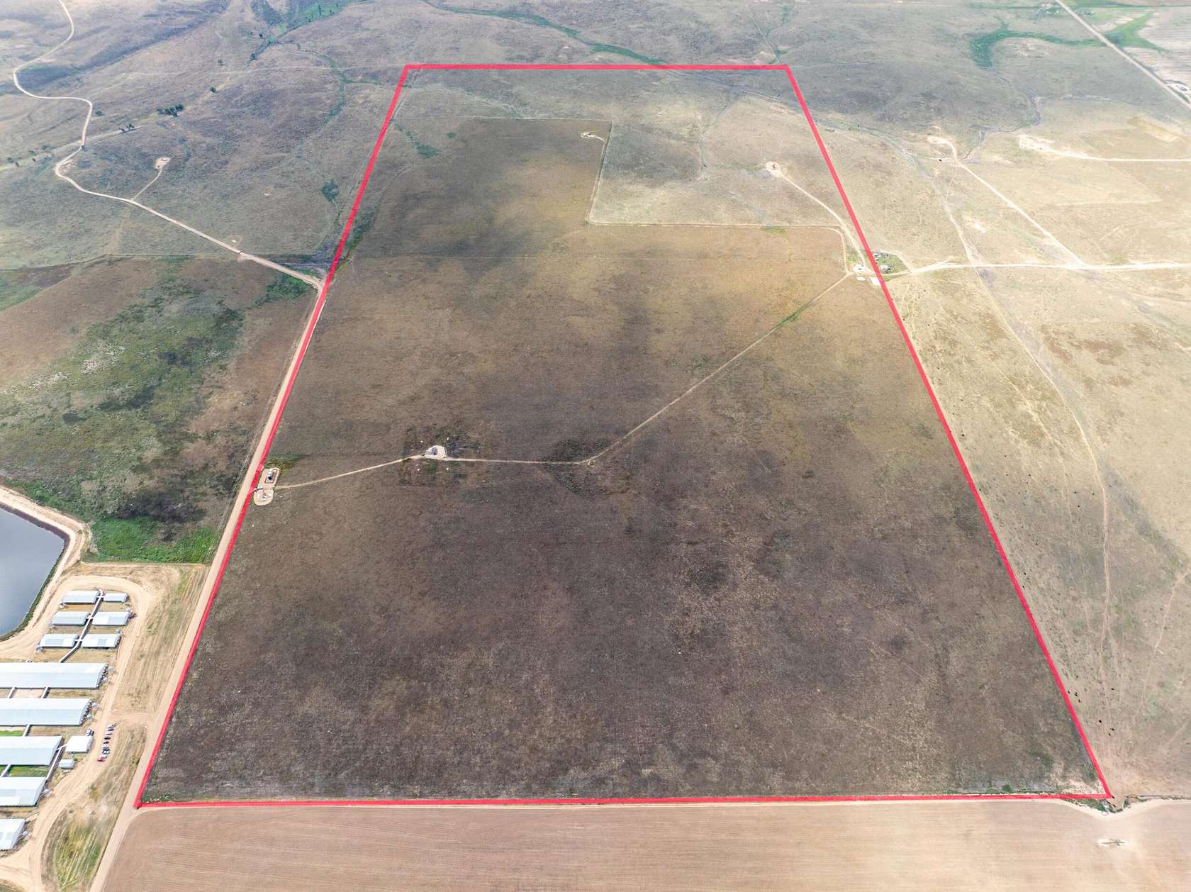 320 Acres of Recreational Land & Farm for Sale in Rolla, Kansas