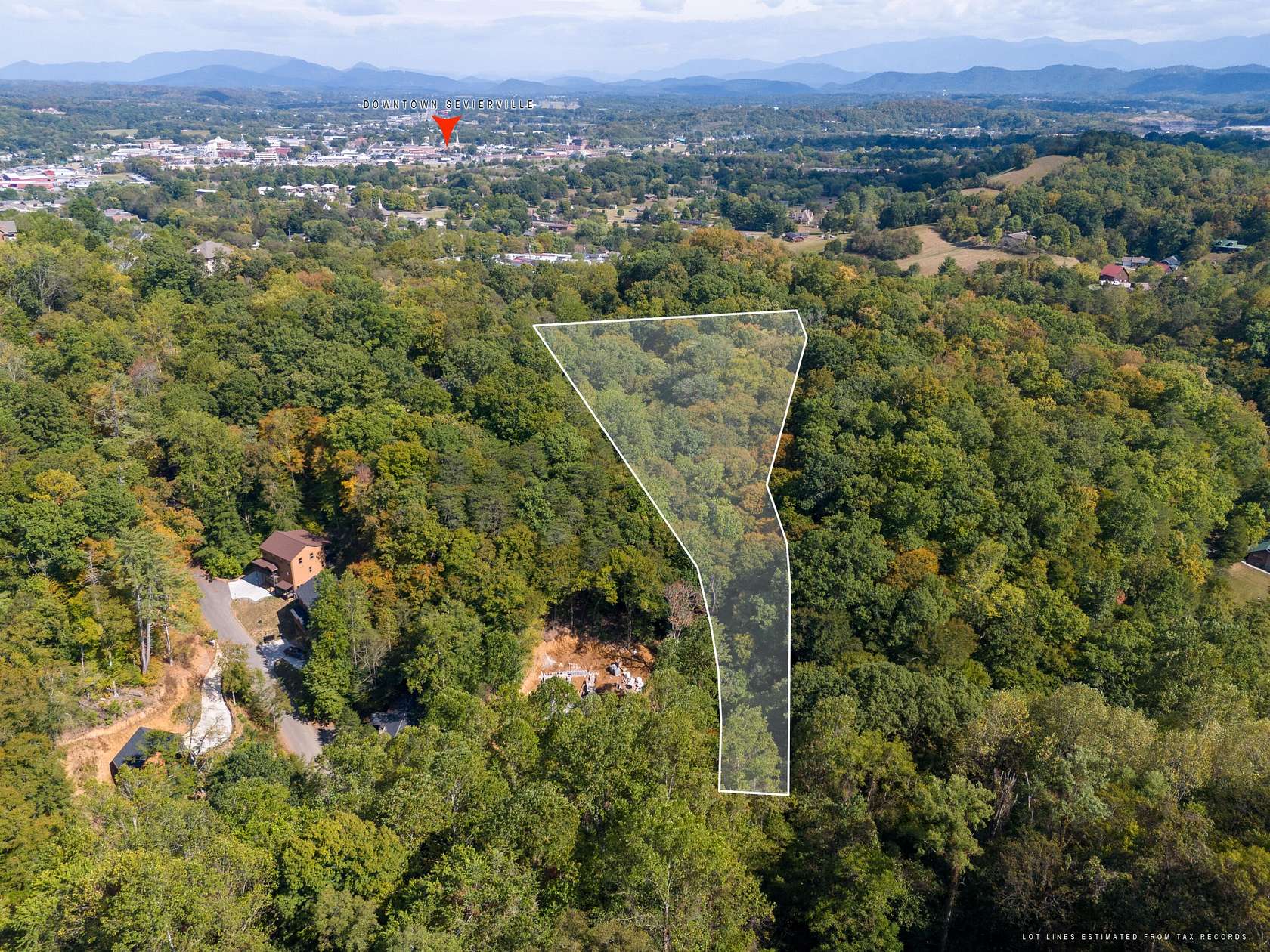 1.56 Acres of Mixed-Use Land for Sale in Sevierville, Tennessee