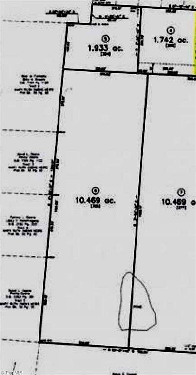 10.47 Acres of Land for Sale in Lexington, North Carolina