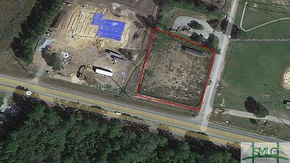 1.16 Acres of Commercial Land for Sale in Midway, Georgia