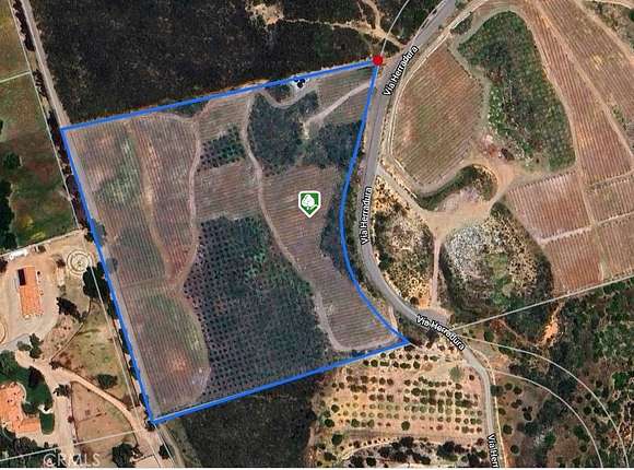 9.55 Acres of Land for Sale in Murrieta, California