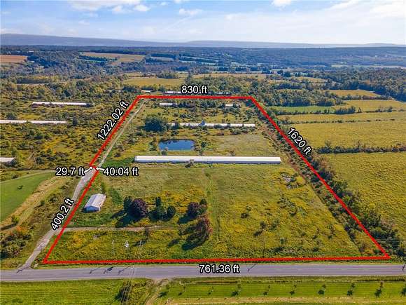 30.25 Acres of Agricultural Land for Sale in Enfield, New York