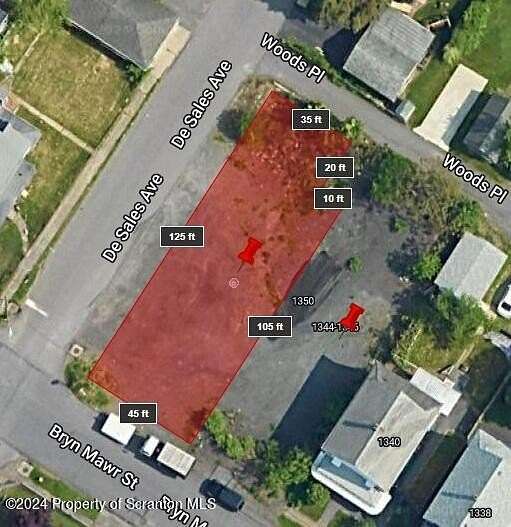 0.12 Acres of Residential Land for Sale in Scranton, Pennsylvania