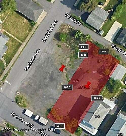 0.12 Acres of Residential Land for Sale in Scranton, Pennsylvania