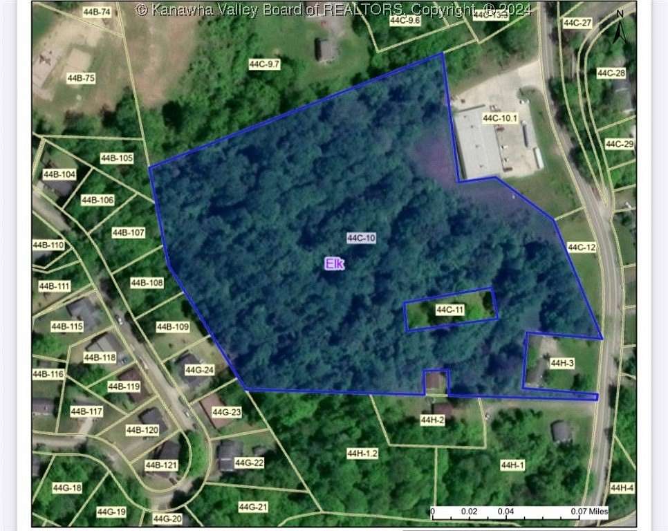 9.11 Acres of Mixed-Use Land for Sale in Charleston, West Virginia