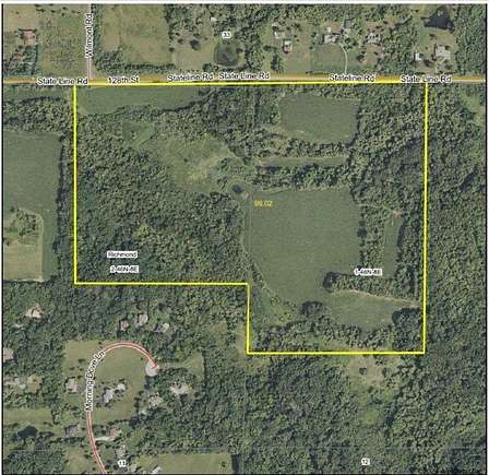 97.31 Acres of Recreational Land & Farm for Sale in Richmond, Illinois