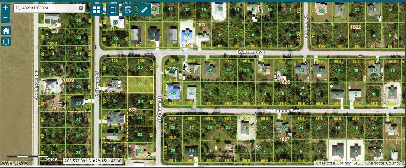 0.23 Acres of Residential Land for Sale in Port Charlotte, Florida