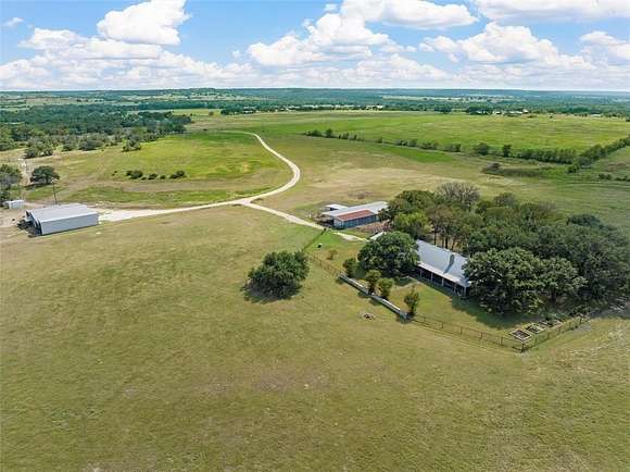 155 Acres of Land with Home for Sale in Clifton, Texas