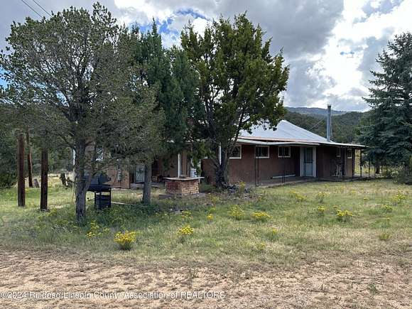 161 Acres of Land with Home for Sale in Nogal, New Mexico