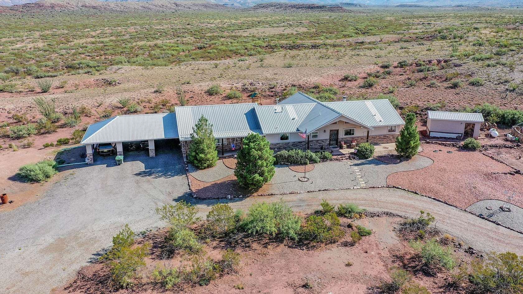 15.05 Acres of Land with Home for Sale in Tularosa, New Mexico