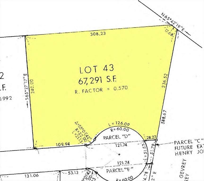 1.54 Acres of Residential Land for Sale in Webster, Massachusetts