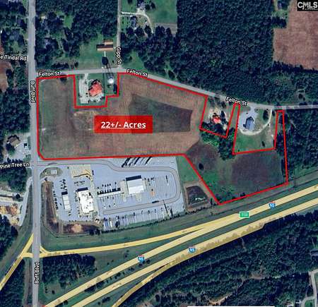 20 Acres of Commercial Land for Sale in Summerton, South Carolina