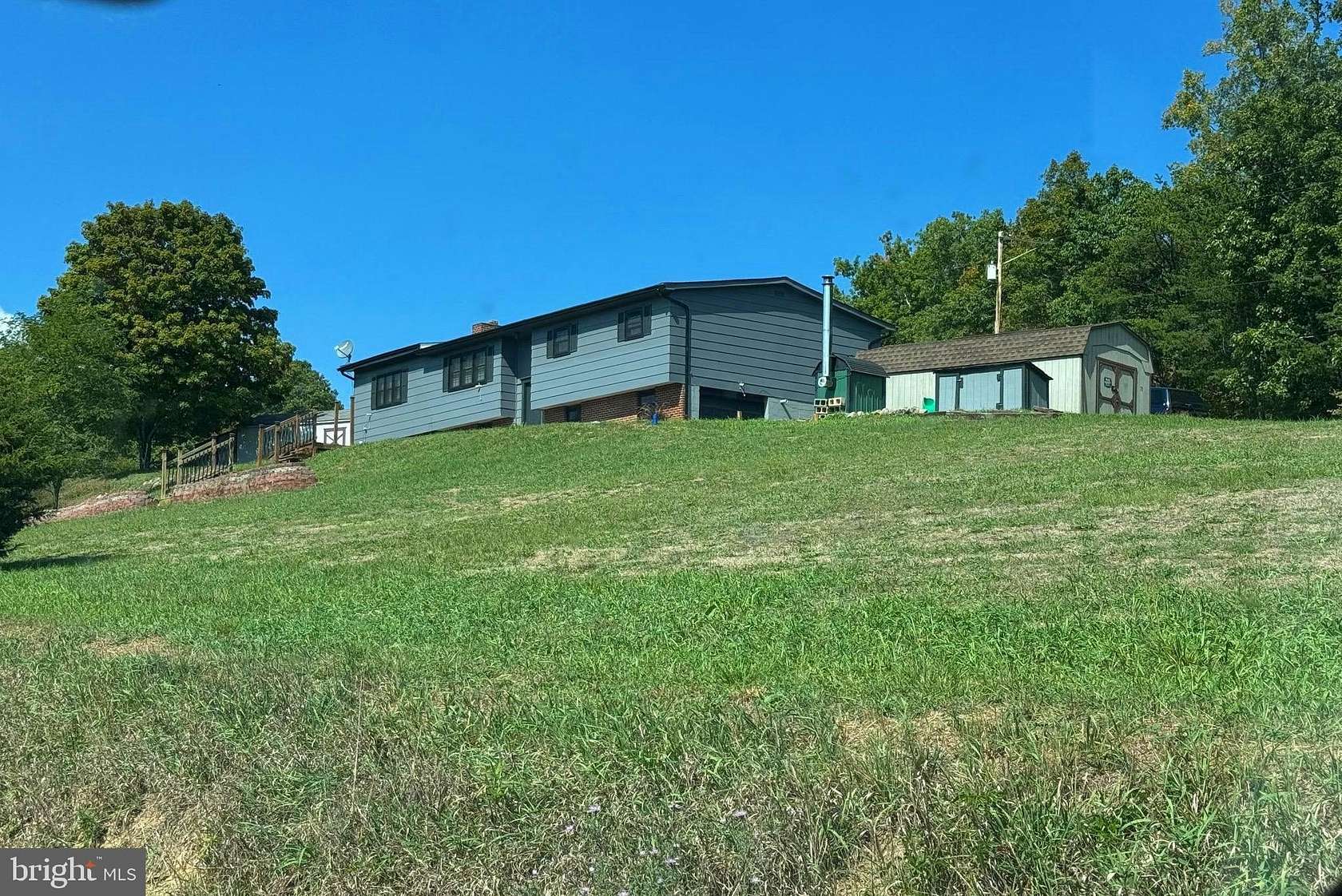 3.11 Acres of Residential Land with Home for Sale in Ridgeley, West Virginia