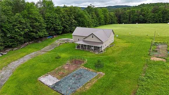 40 Acres of Agricultural Land with Home for Sale in Hancock, New York