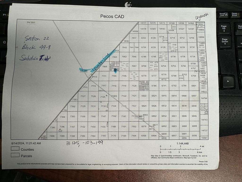 20 Acres of Land for Sale in Fort Stockton, Texas