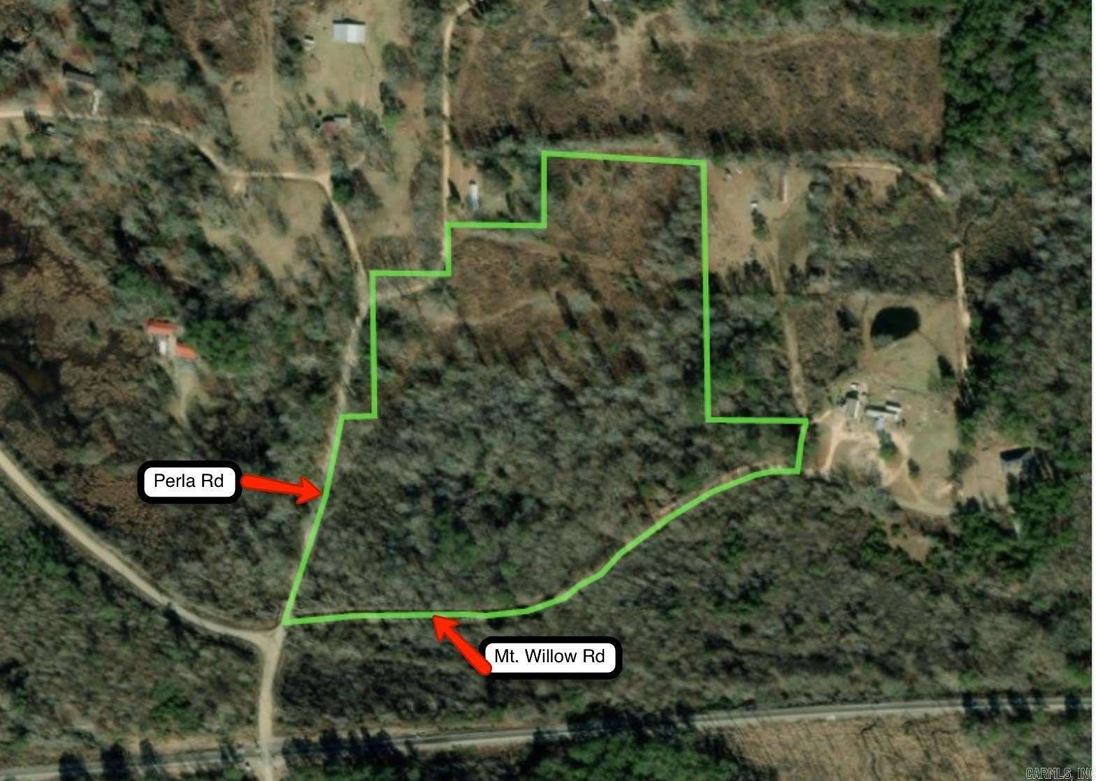 20.48 Acres of Land for Sale in Perla, Arkansas