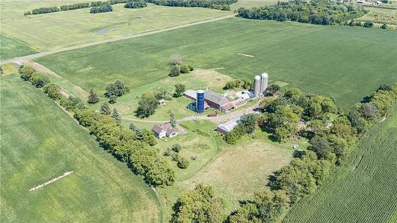 318.16 Acres of Agricultural Land with Home for Sale in Deer Park, Wisconsin