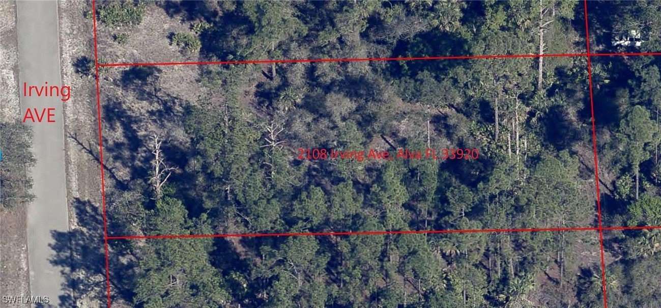 0.5 Acres of Residential Land for Sale in Alva, Florida