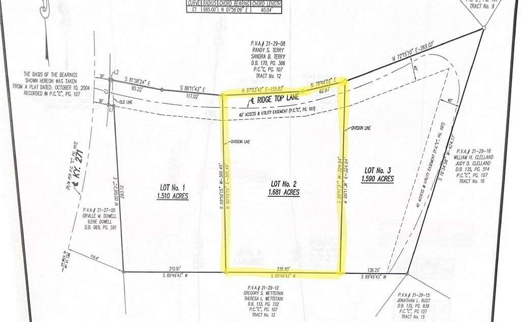 Residential Land for Sale in Lewisport, Kentucky