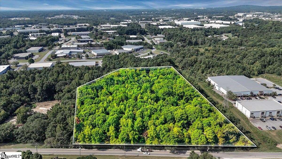 9.49 Acres of Commercial Land for Sale in Greer, South Carolina