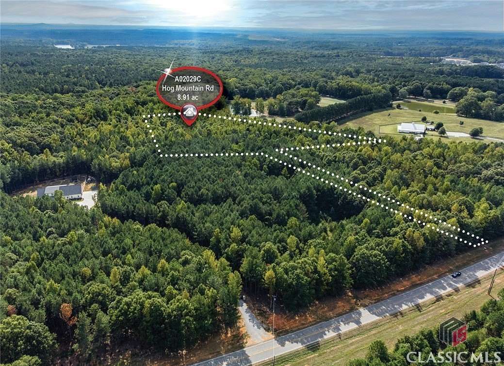 8.91 Acres of Residential Land for Sale in Bogart, Georgia