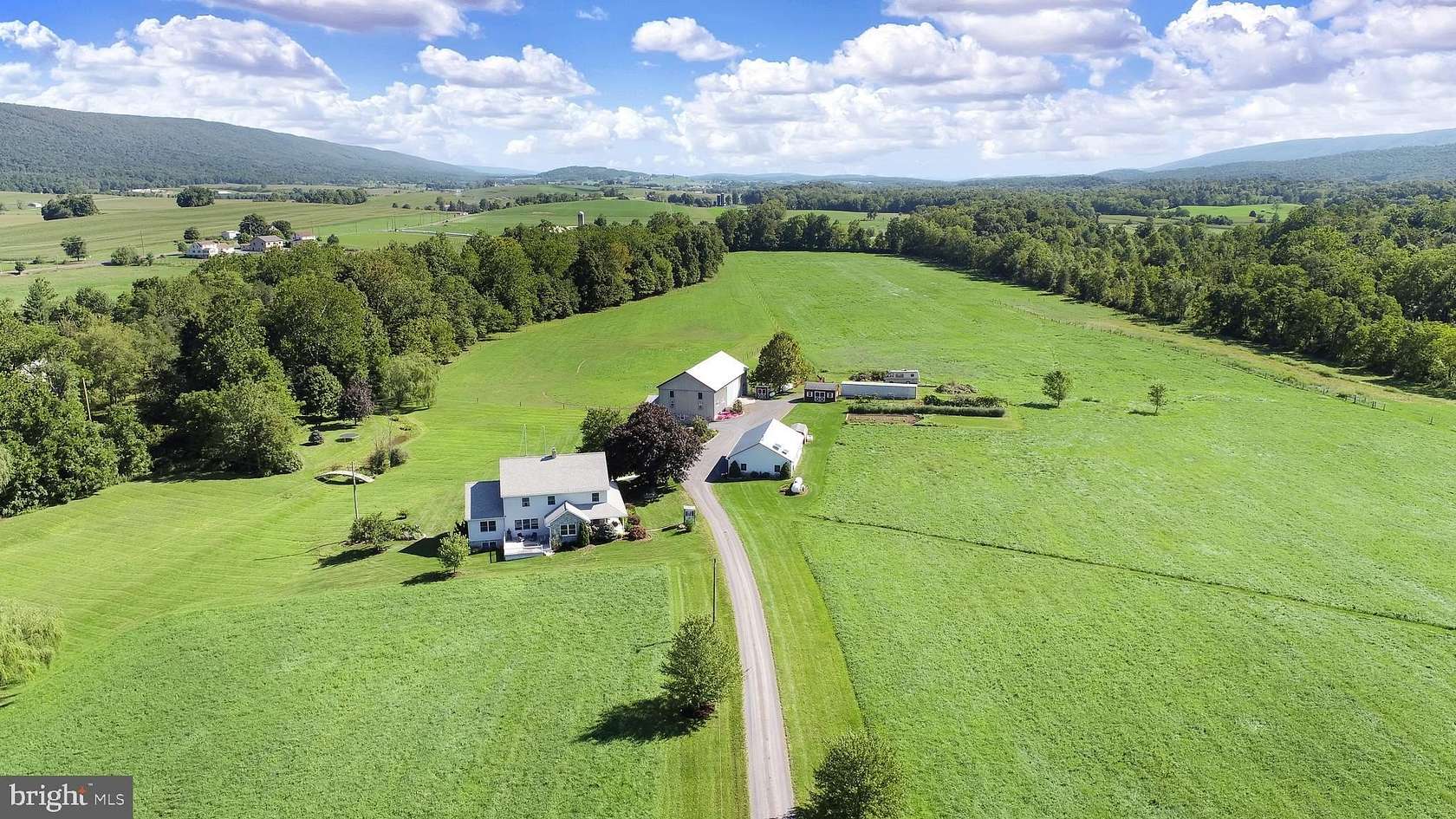 43.89 Acres of Land with Home for Auction in Blain, Pennsylvania