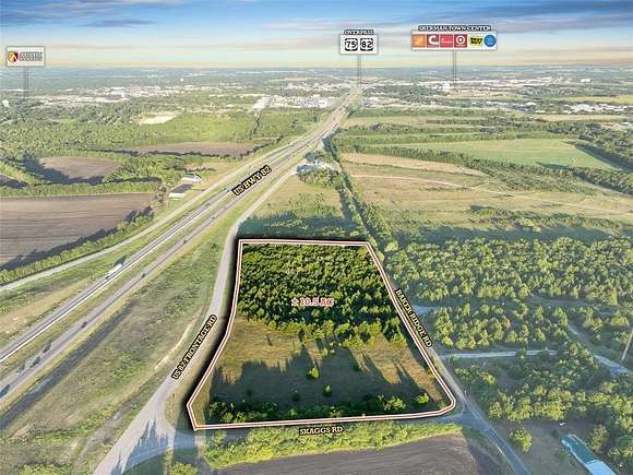 10.586 Acres of Commercial Land for Sale in Sherman, Texas