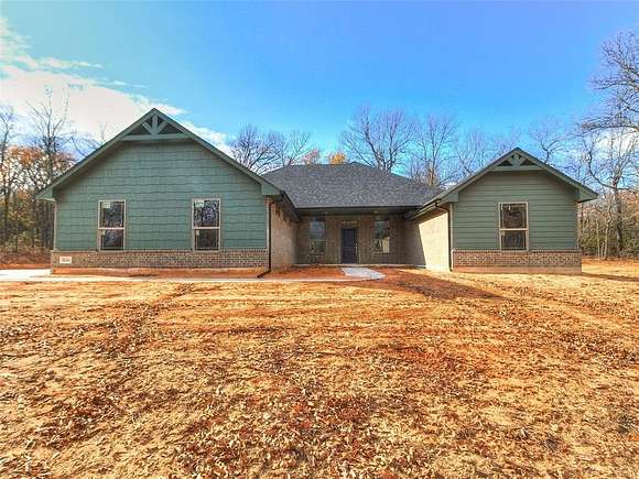 4 Acres of Residential Land with Home for Sale in McLoud, Oklahoma