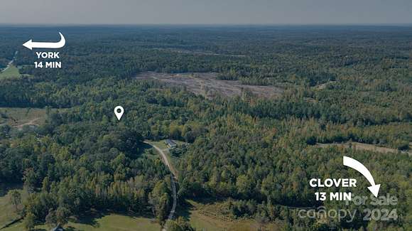 14.89 Acres of Land for Sale in Clover, South Carolina