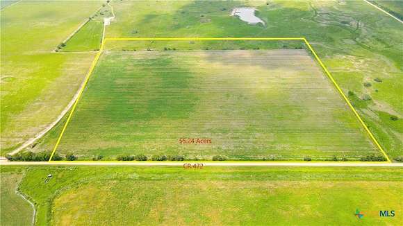 55.244 Acres of Land for Sale in El Campo, Texas