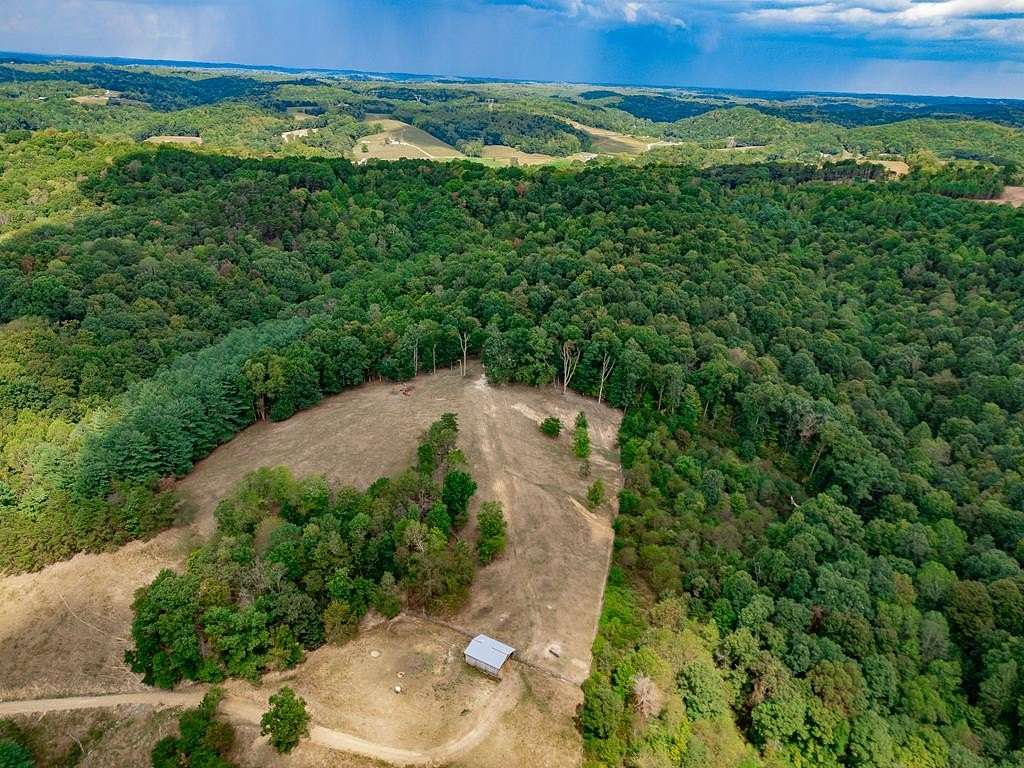 100 Acres of Recreational Land with Home for Sale in McArthur, Ohio