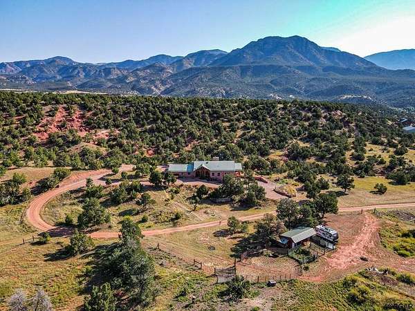 37.5 Acres of Recreational Land with Home for Sale in Cañon City, Colorado